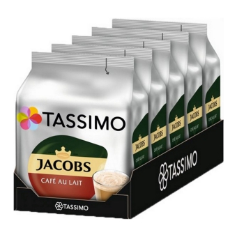 Tassimo - Jacobs Cafe au Lait - 5x 16 T-Discs