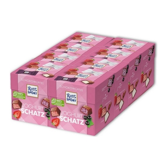 Ritter Sport - Chocolate Cubes Joghurt Schatz - 8x 176g