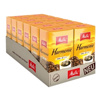 Melitta - Harmonie Mild Ground Coffee - 12x 500g