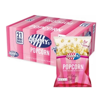 Jimmy's - Popcorn Sweet - 21 Mini bags
