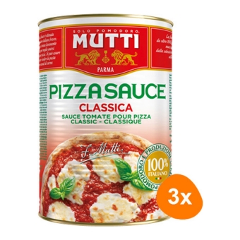 Mutti - Pizzasauce Classica - 3x 4,1 kg