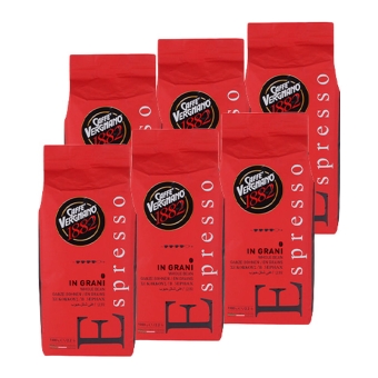 Caffè Vergnano 1882 - Espresso Beans - 6x 1kg