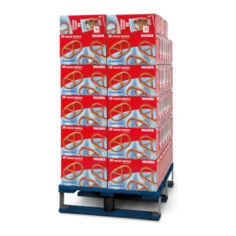 Huober Brezel - Large Pretzels - 77x 400g