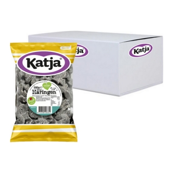 Katja - Liquorice Herring - 12x 500g