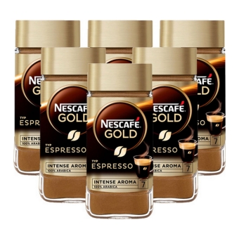 Nescafé - Gold Espresso Instant coffee - 6x 100g