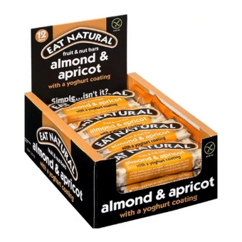 Eat Natural - Fruit & Nut Almond & Apricot - 12 bars