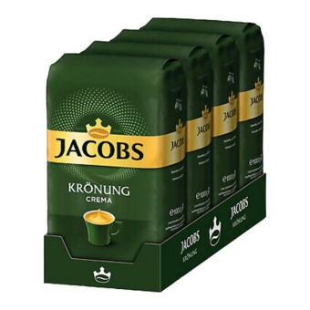 Jacobs - Krönung Crema Beans - 4x 1kg