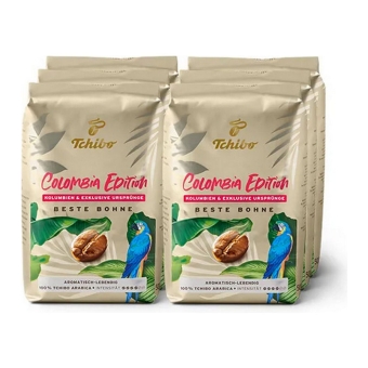 Tchibo - Beste Bohnen Colombia Edition Beans - 6x 500g