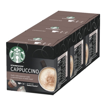 Starbucks - Cappuccino by Nescafé Dolce Gusto - 3x 12 Pods