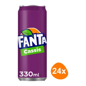 Fanta - Cassis - 24x 330ml
