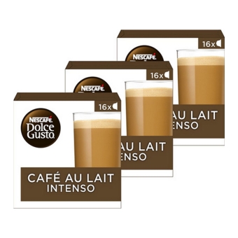 Dolce Gusto - Café Au Lait Intenso - 3x 16 Pods