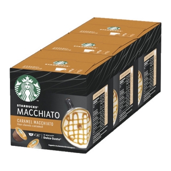 Starbucks - Caramel Macchiato by Nescafé Dolce Gusto - 3x 12 Pods
