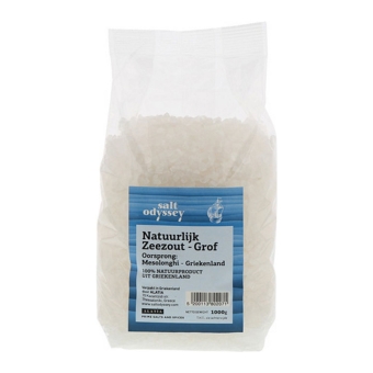 Salt Odyssey - Pure Sea Salt From Messolonghi (Coarse) - 1kg