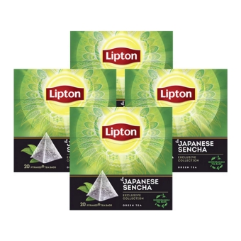 Lipton - Green Tea Japanese Sencha - 4x 20 Tea bags