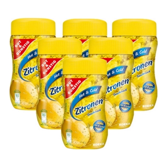 Gut & Günstig - Instant Lemon Tea - 6x 400g