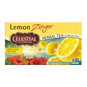  Celestial Seasonings - Lemon Zinger Herbal Tea - 20 Tea Bags