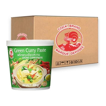 Cock Brand - Green Curry Paste - 24x 400g