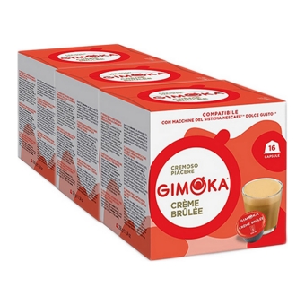 Gimoka - Creme Brulee - 3x 16 Pods
