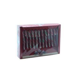 Holland Foodz | Candy Canes Rood-Wit-Groen Doosje | 144 gram