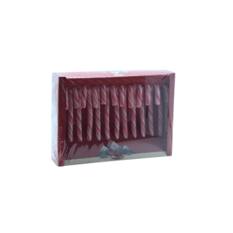 Holland Foodz | Candy Canes Rood-Wit Doosje | 144 gram