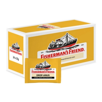 Fisherman's Friend - Liquorice Aniseed - 24 pieces