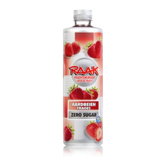 Raak - Fruit Syrup - Strawberry - Zero - 6 x 750 ml