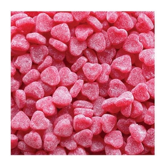 Haribo - Raspberry Hearts - 1 kg