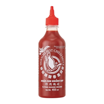 Flying Goose - Chili Sauce Extra Hot Bottle - 455ml
