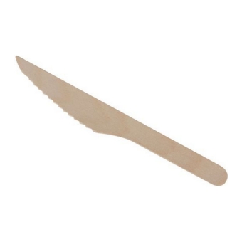 Mes - Hout 16.5cm - 250 stuks