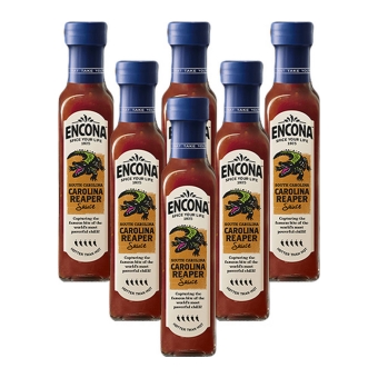 Encona - South Carolina Carolina Reaper Sauce - 6x 142ml
