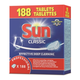 Sun - Professional Dishwasher Tablets - 188 tablets