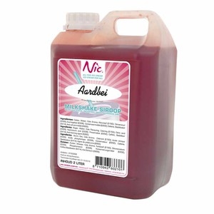Nic - Milkshake Syrup Strawberry - 2 litres