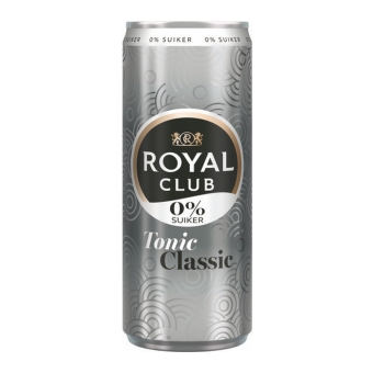 Royal Club - Tonic Classic 0% Can - 12x 25cl