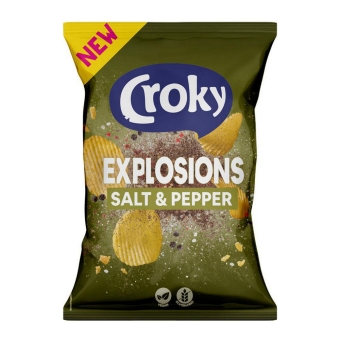 Croky - Explosions Salt & Pepper - 20x 40g