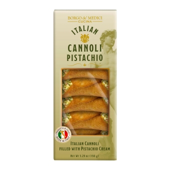 Borgo de' Medici - Cannoli Pistachio Cream - 8 x 150 grams