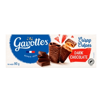 Gavottes - Crêpe Dentelle Pure Chocolade box - 18 x 90 grams