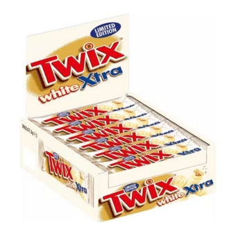 Twix - Chocolate Bar White Xtra - 30 Bars