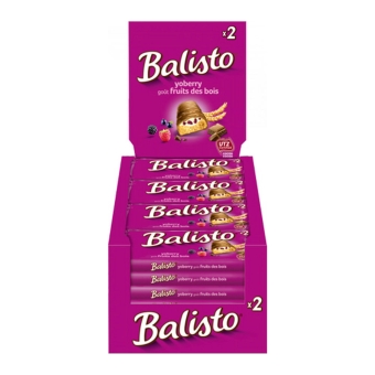 Balisto - Yoberry Cereal Bar - 20x 2 bars