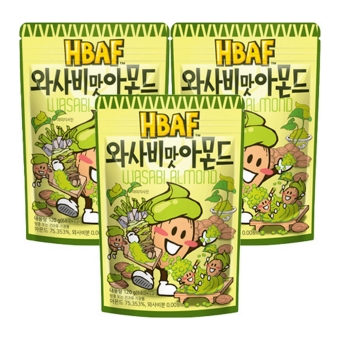 HBAF - Wasabi Almond - 3x 120g