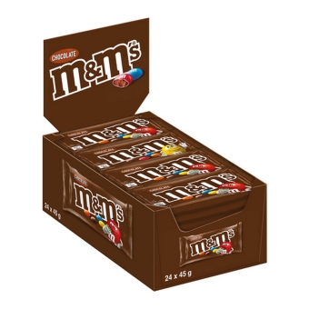M&M's - Chocolate - 24 bags