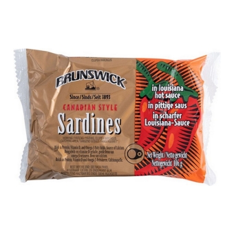 Brunswick - Sardines in Louisiana Hot Sauce - 12x 106gr