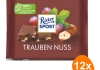 Ritter Sport - Raisins Hazelnuts - 12x 100g