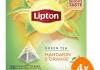 Lipton - Green Tea Mandarin Orange - 4x 20 Tea bags