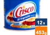 Crisco - All-Vegetable shortening - 12x 453g