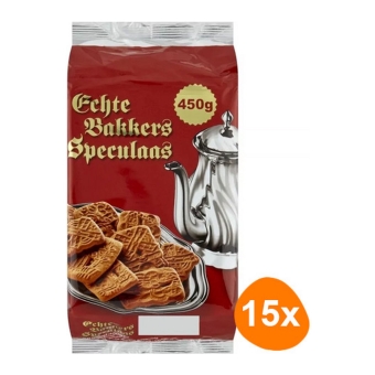 Ruiters Bakkerij Real Bakkery Speculaas 15x