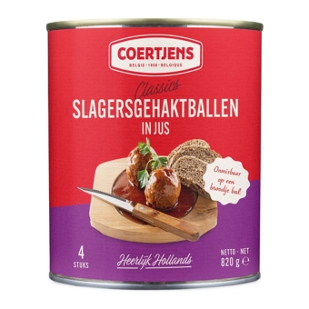 4 Butcher meatballs Gravy