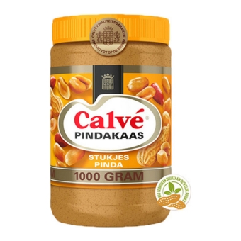 Calvé peanut butter nut pieces