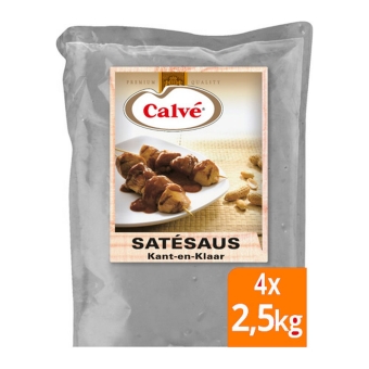 Calvé Sataysauce 4x 2 5 kg