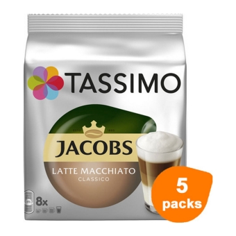 Jacobs Latte Macchiato Classico 5x 8 T Discs