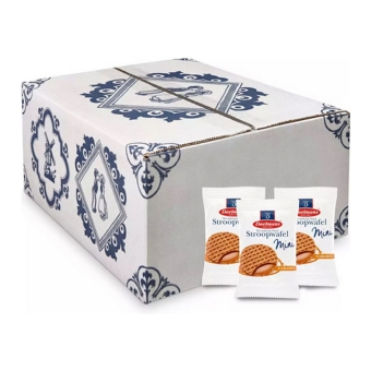 Mini Caramel Stroopwafels – 200 pcs